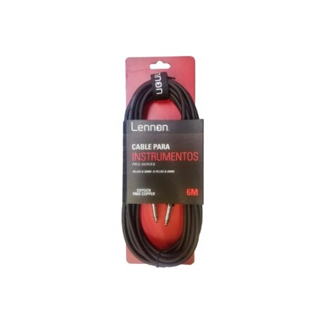 CABLE LENNON 6M 6.3mm A 6.3mm