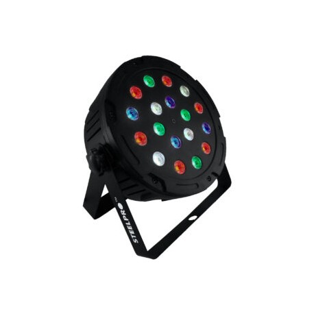 PAR LED 3X18 (Steelpro) CAÑON LED