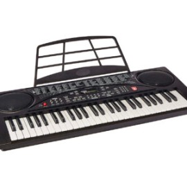 TECLADO 54 TECLAS 8 INSTRUMENTOS 100 TONOS 30 CANCIONES KSR