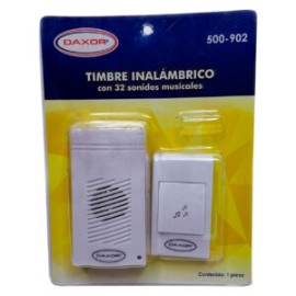 TIMBRE INALAMBRICO DE PILAS daxor