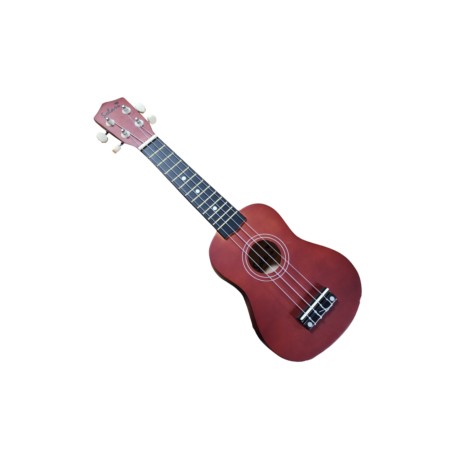 UKULELE SOPRANO CON FUNDA COLOR CAFE (Solar)